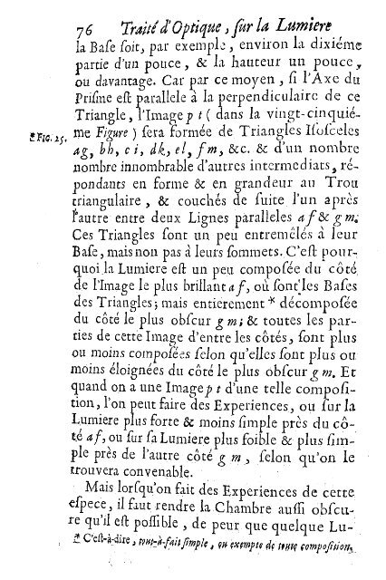 Traite D'Optique 1722 - Up