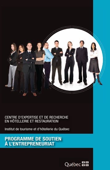 Brochure du programme de soutien à l'entrepreneuriat - Institut de ...