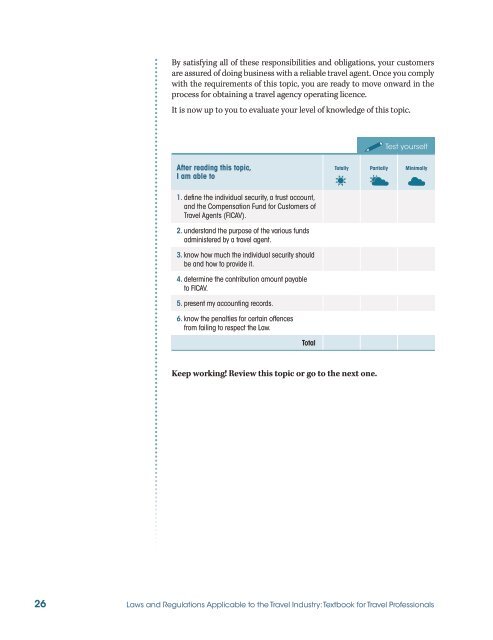 Laws and Regulations Applicable to the Travel Industry - Institut de ...