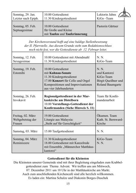 2011-05-dez-feb.pdf - MatthÃ¤usgemeinde Lehrte