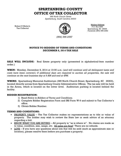 Spartanburg County Property Tax Calculator