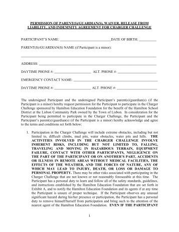 parental release form for photos