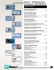PANDUCT Wiring Duct Catalog: Full Line