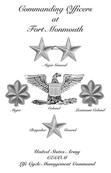 A History of the - CECOM - U.S. Army