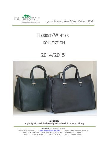 HERBST/WINTER 2014/2015