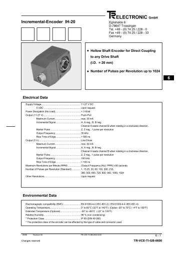 IH-20 - TR Electronic