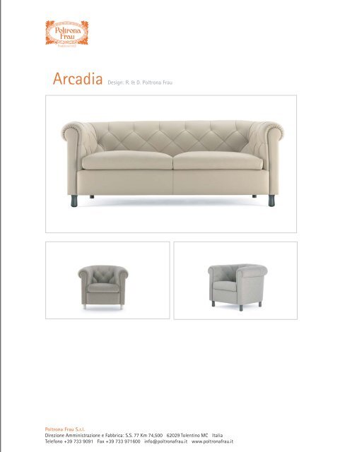 Arcadia Design: R. & D. Poltrona Frau - Bms