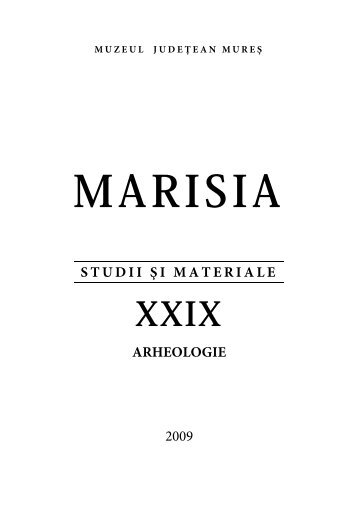 MARISIA INTREG - Muzeul Judeţean Mureş