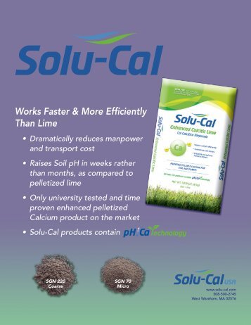 SOLU-CAL Enhanced Calcitic Lime