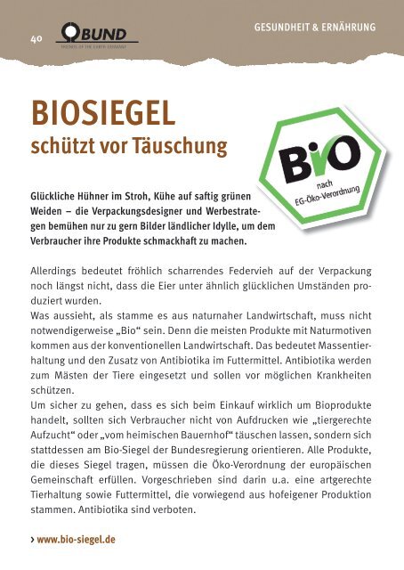 BUND Umwelt-Tipps Konstanz/Ravensburg 2015
