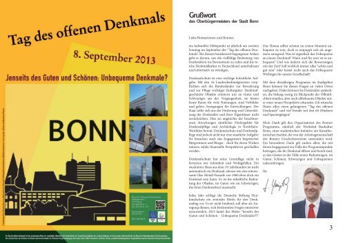 Denkmaltag 2013_Broschuere.indd - Baukultur Bonn