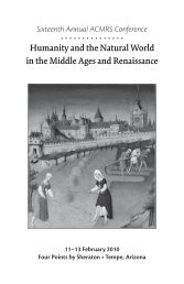 PDF version - Arizona Center for Medieval and Renaissance Studies