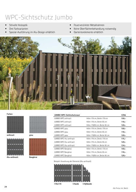 Gartenkatalog 2015 von HolzLand Möller