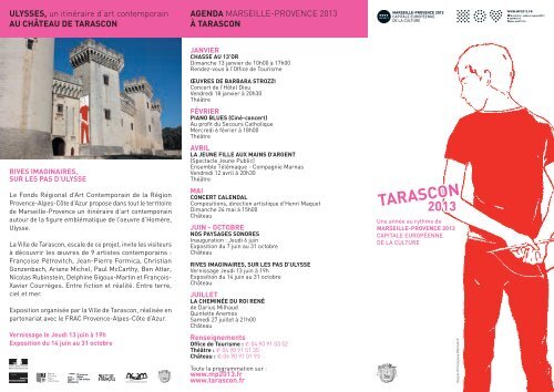 Le programme Marseille-Provence 2013 Ã  Tarascon - ChÃ¢teau de ...