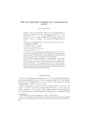 PDF File - Department of Mathematical Sciences