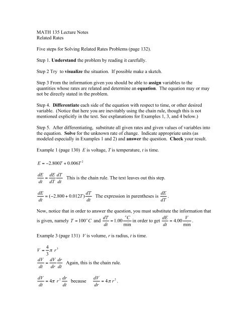 Related Rates Notes.pdf 4.4 Related rates