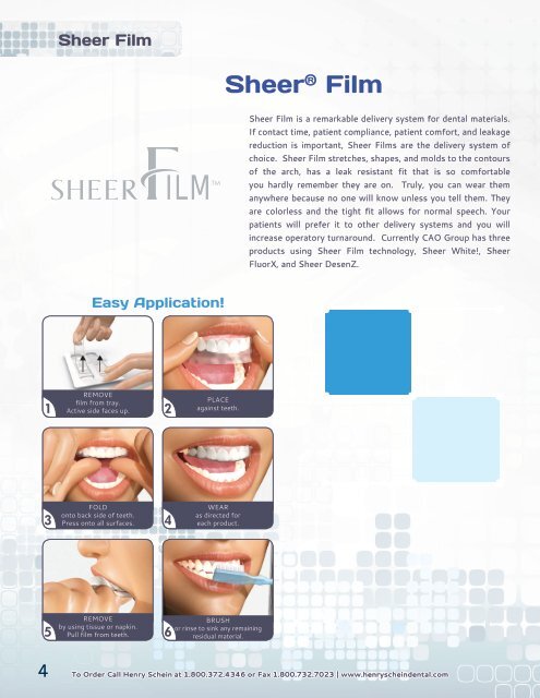 Dental Products Catalog