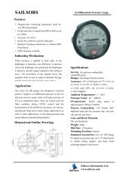 Sailsors A2 - Blanes Pressure Solutions