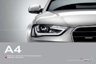 Prospectus Audi Î4 Sedan/Avant