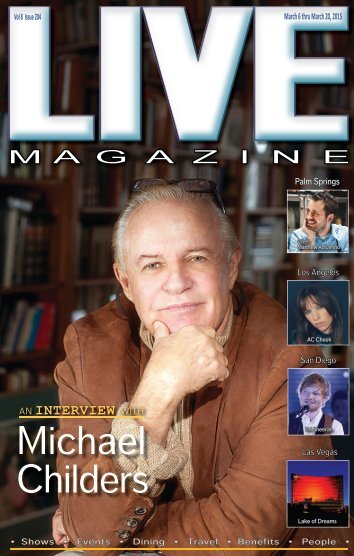 LIVE MAGAZINE VOL 8, Issue #204 March 6th THRU March 20th, 2015