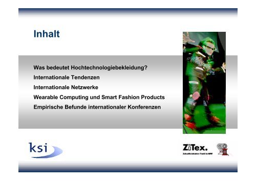 Intelligente Bekleidung / High-Tech-Fashion - ZiTex