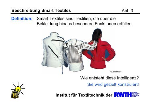 Intelligente Bekleidung / High-Tech-Fashion - ZiTex