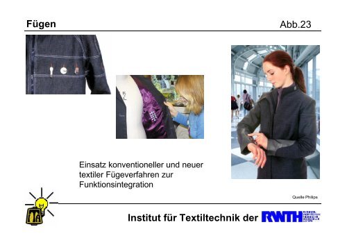 Intelligente Bekleidung / High-Tech-Fashion - ZiTex