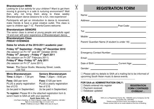 REGISTRATION FORM - Breeze