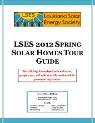 2012-Solar-Tour-Guid.. - Louisiana Solar Energy Society