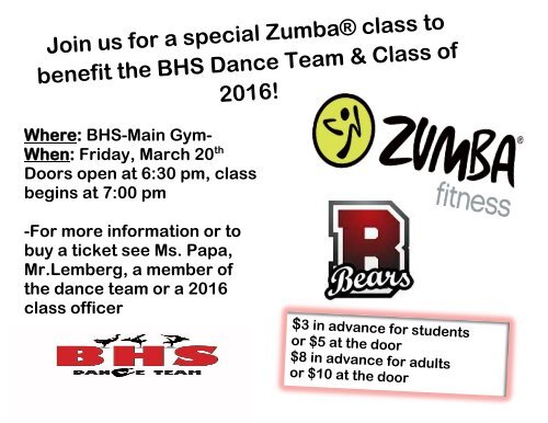 Zumba Fundraiser