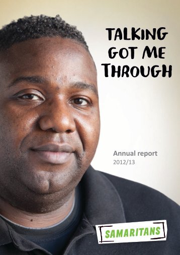 Samaritans Annual Report and Accounts