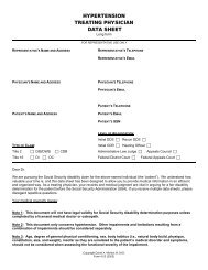 Medical opinion form for hypertension