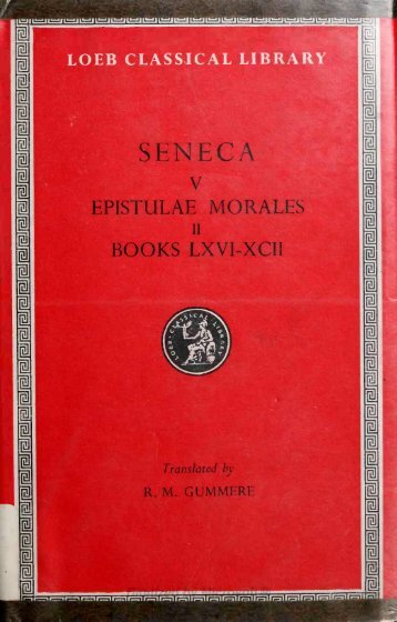 SENECA - College of Stoic Philosophers