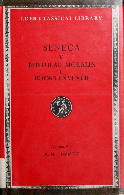 SENECA - College of Stoic Philosophers