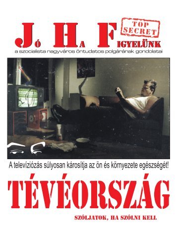 JHF 8. kötet - Jó Ha Figyelünk