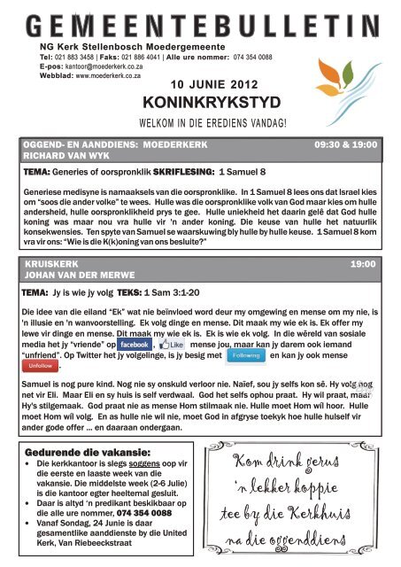 Bulletin 10 Junie 2012.cdr - Moederkerk