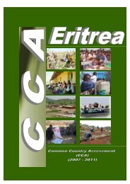 Common Country Assessment (CCA) - ECSS | Eritrean Center for ...