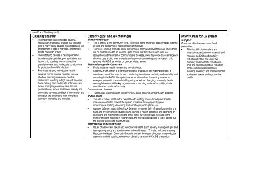 Common Country Assessment (CCA) - ECSS | Eritrean Center for ...