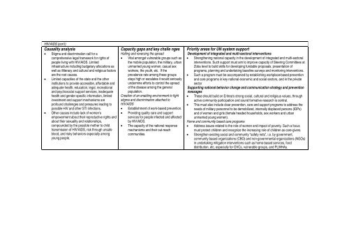 Common Country Assessment (CCA) - ECSS | Eritrean Center for ...