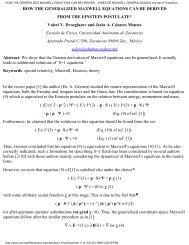 HOW THE GENERALIZED MAXWELL EQUATIONS CAN BE ...