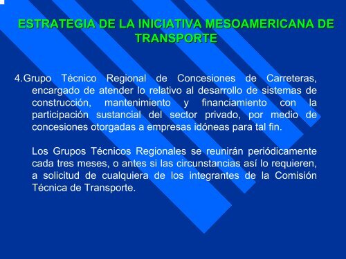 plan puebla-panamÃ¡ inciativa mesoamericana de transporte ... - Alide