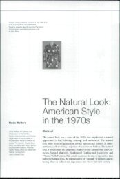 The Natural Look: Amehoan Style in the 1970s - SMU Fashion Media