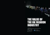 The Value of the UK Fashion Industry
