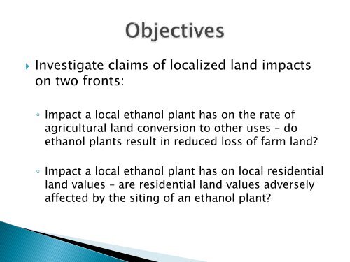 T. Randall Fortenbery - Bioeconomy Conference 2009