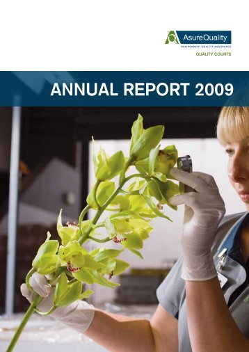 AsureQuality Ltd - Annual Report 2009/10 - Crown Ownership ...