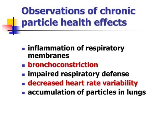 Particulate Matter 2.5