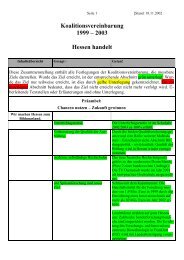 Bildung, Innenpolitik, Verwaltungsreform - Im-klartext.de