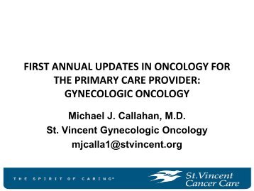 gynecologic oncology - Our Fight Against Cancer