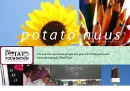 November 2011 Nuusbrief - The Potato Foundation