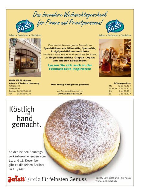 WEIHNACHTSZEITUNG - ZENTRUM Aarau